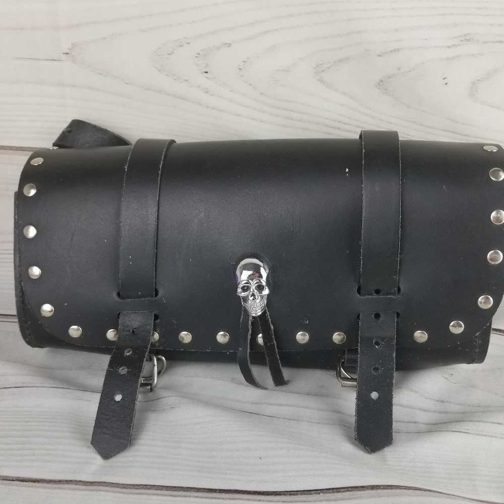 Vintage motorcycle bag